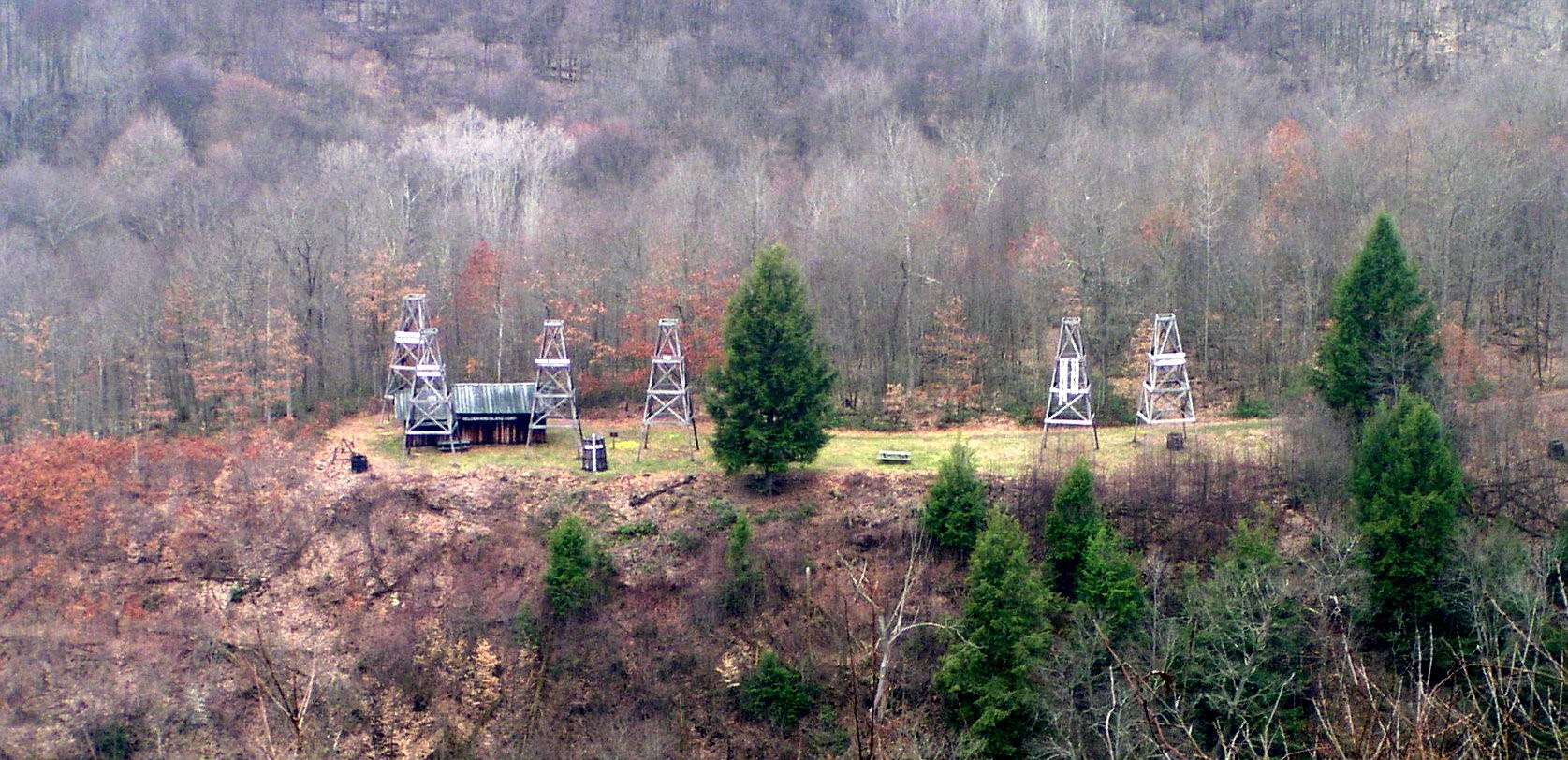 Oil Creek Tableau from Gerard Trail.